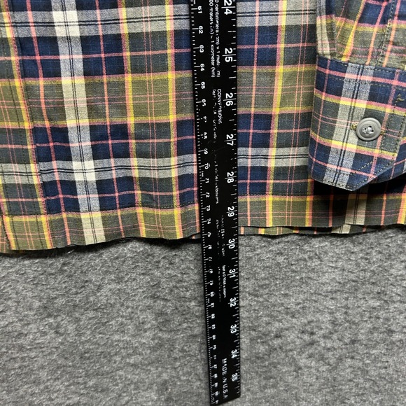 Croft & Barrow Mens XL Quick Dry Plaid Flannel Button Down Shirt - Picture 4 of 6